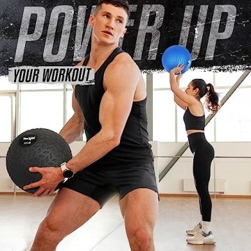 Yes4All Slam Balls 10-12lb Durable Weight Ball