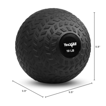 Yes4All Slam Balls 10-12lb Durable Weight Ball