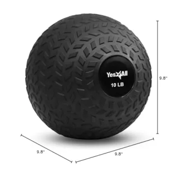 Yes4All Slam Balls 10-12lb Durable Weight Ball