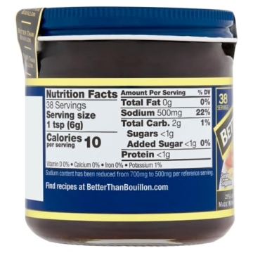 Better Than Bouillon Reduced Sodium Variety Pack 3 Jars