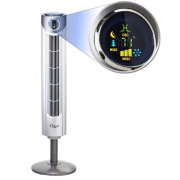 Ozeri Ultra 42” Tower Fan with Quiet Airflow Technology
