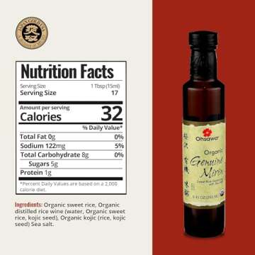 Ohsawa Genuine Mirin for Authentic Japanese Cooking