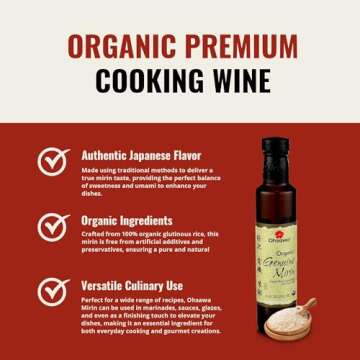 Ohsawa Genuine Mirin for Authentic Japanese Cooking