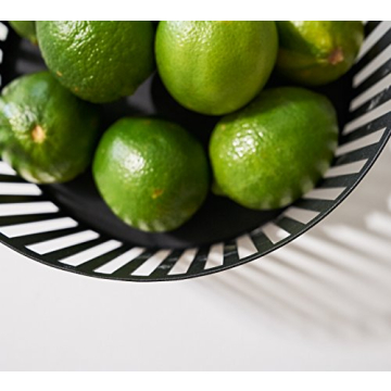 Yamazaki Modern Steel Fruit Basket - Functional Kitchen Storage