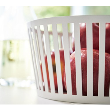 Yamazaki Modern Steel Fruit Basket - Functional Kitchen Storage