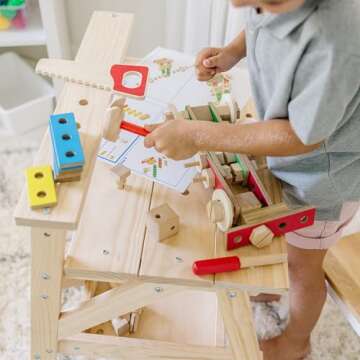 Melissa & Doug Wooden Project Workbench (SIOC)