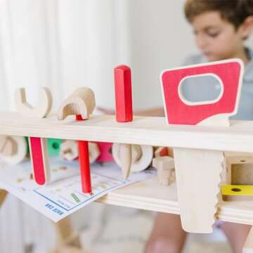 Melissa & Doug Wooden Project Workbench (SIOC)