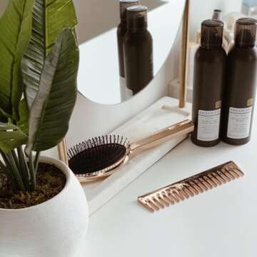 Kristin Ess Wide Tooth Detangling Comb for Easy Styling