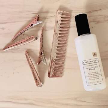 Kristin Ess Wide Tooth Detangling Comb for Easy Styling
