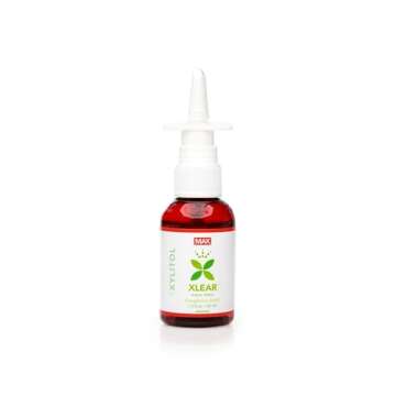 Xlear MAX Saline Nasal Spray, Natural Formula with Xylitol, Capsicum and Aloe, Nasal Decongestant fo...