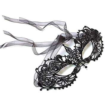 LOVINSHOW Luxury Lace Eye Mask for Stylish Women