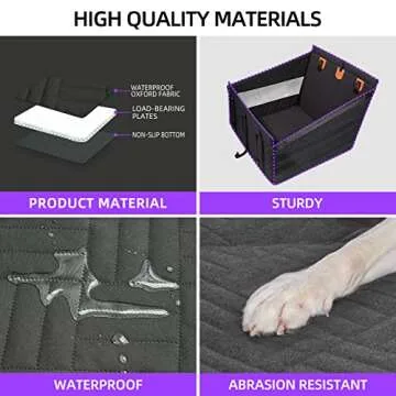 TKYZ Dog Car Seat Extender for Spacious and Safe Travel