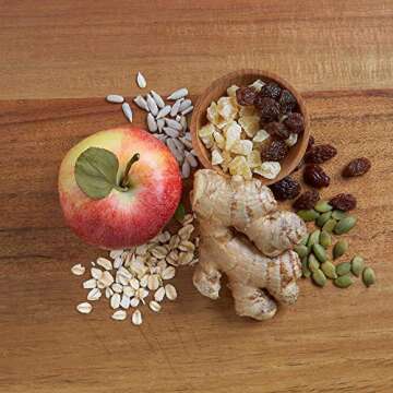 88 Acres, Ginger Apple Seed Bars, 1.6 Ounce, 9 Pack