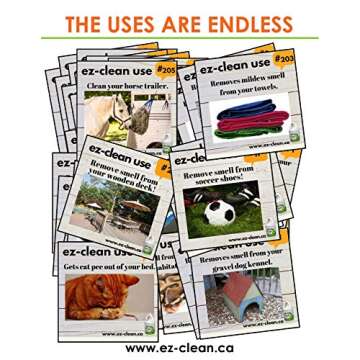 ez-clean Concentrated Bioenzyme, Indoor/Outdoor Odor Remover (1 Gal Jug)