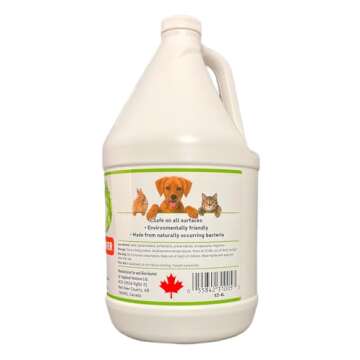 ez-clean Concentrated Bioenzyme, Indoor/Outdoor Odor Remover (1 Gal Jug)