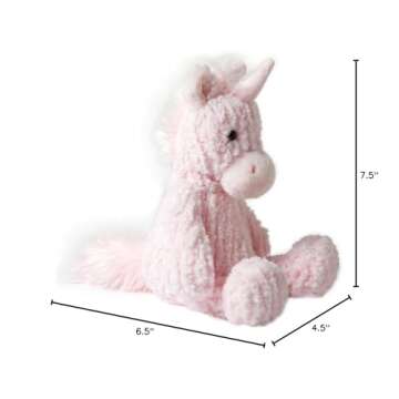 Manhattan Toy Adorables Petals Unicorn Stuffed Animal, 11"