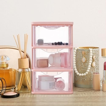 NUOBESTY Plastic Drawer Organizer for a Tidy Workspace