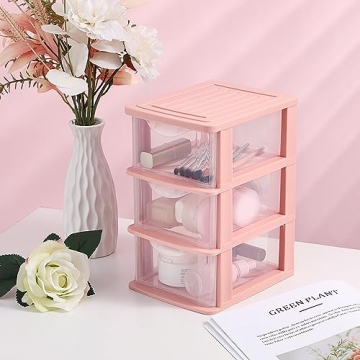 NUOBESTY Plastic Drawer Organizer for a Tidy Workspace