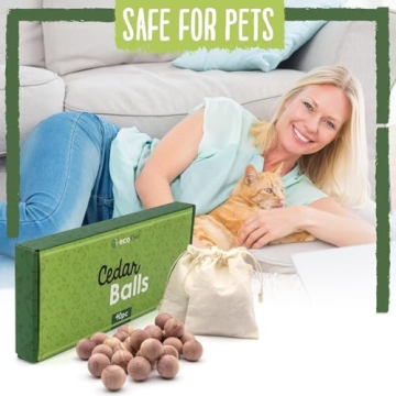 ecoKiwi Cedar Balls - Natural & Aromatic Clothing Care