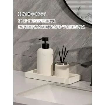 Haocoott Luxurious Soap Dispensers Set for Any Occasion
