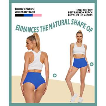 Women's High Waist Yoga Booty Shorts - Stylish & Functional Spandex Dance Hot Pants