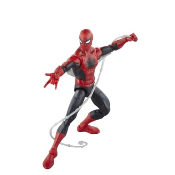 Spider-Man Marvel Legends Series The Amazing, Marvel Comics Retro Collectible 6-Inch Action Figures, Toys for Ages 4 and Up