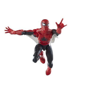 Spider-Man Marvel Legends Series The Amazing, Marvel Comics Retro Collectible 6-Inch Action Figures, Toys for Ages 4 and Up