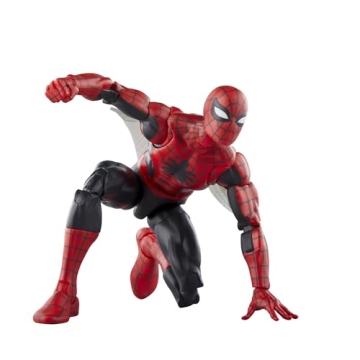 Spider-Man Marvel Legends Series The Amazing, Marvel Comics Retro Collectible 6-Inch Action Figures, Toys for Ages 4 and Up