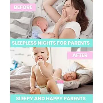 Skywin Self Feeding Baby Bottle 8oz Bottle Holder for Baby - 2 Pack Baby Bottle with Straw, Anti Colic, for Convenient Feeding (Pink)