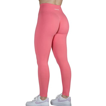AUROLA Dream Collection Workout Leggings for Women High Waist Seamless Scrunch Athletic Running Gym ...