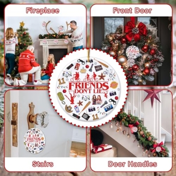 Retro Funny Thing Christmas Ornament Unique Gift for Fans