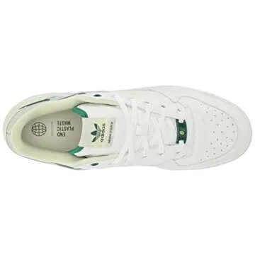 adidas Originals Womens Forum Bold White/Linen Green/Almost Lime 8.5