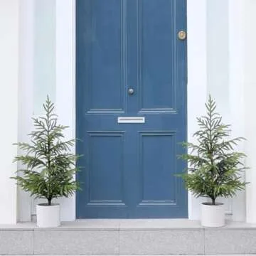 36" Realistic Norfolk Pine Tree for Christmas Decor