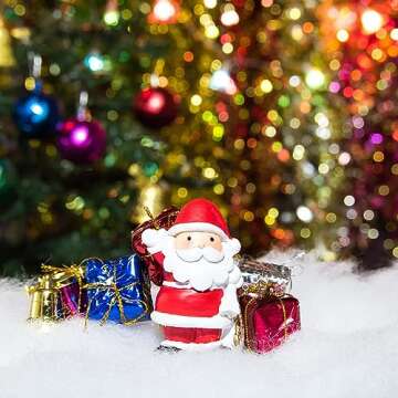 Apragaz Christmas Fake Snow - Safe & Fluffy Decor