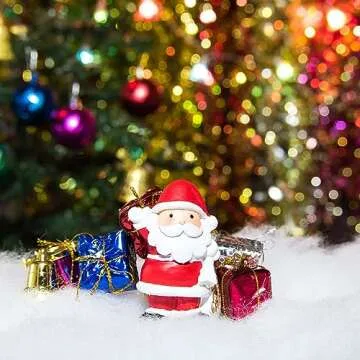 Apragaz Christmas Fake Snow - Safe & Fluffy Decor