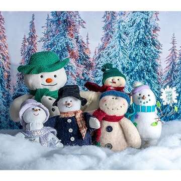 Apragaz Christmas Fake Snow - Safe & Fluffy Decor