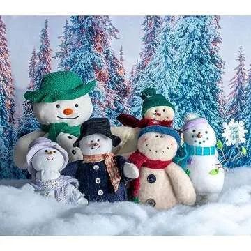 Apragaz Christmas Fake Snow - Safe & Fluffy Decor