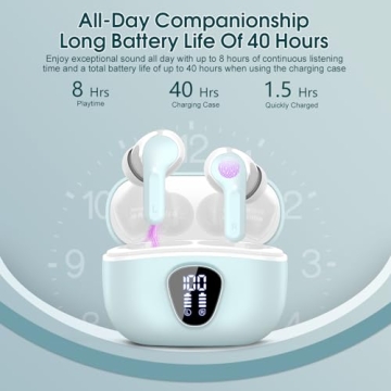 High-Quality Wireless Earbuds with 48H Battery Life
