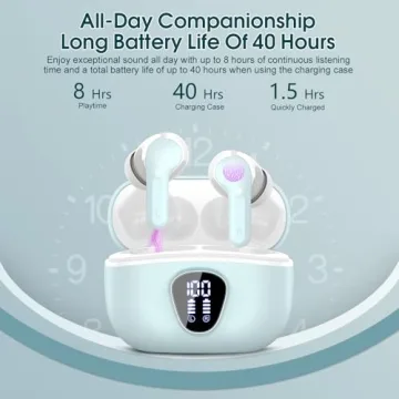 High-Quality Wireless Earbuds with 48H Battery Life