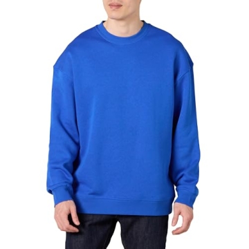 Amazon Essentials Men's Oversized-Fit Crewneck Sweatshirt - Comfort & Style