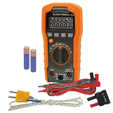 Klein Tools MM400 Digital Multimeter with Auto Ranging & 600V Testing