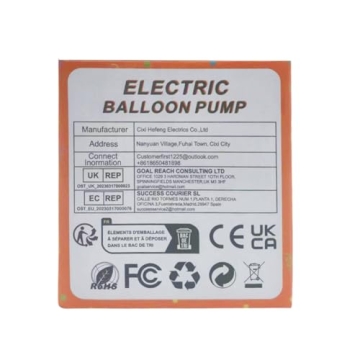 YEPVIE Electric Balloon Pump with 14 Arch Kits for Parties