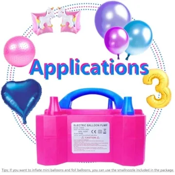 YEPVIE Electric Balloon Pump with 14 Arch Kits for Parties