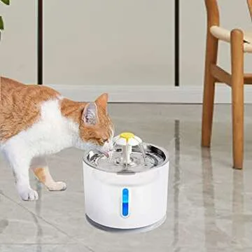 12/16 Pack Cat Water Fountain Filters, Cirfifth Triple Filtration System Pet Cat Fountain Filter Replacement for 84oz/2.5L Automatic Cat Fountain (12 Pack)