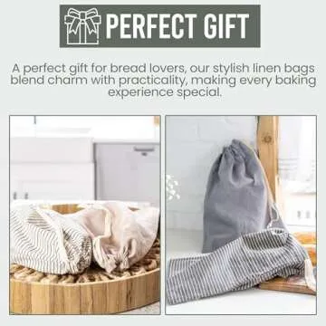 Beeswax Bread Bags for Homemade Sourdough Bread