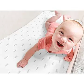Premium Bassinet Bed Sheets Fitted Cotton Cradle Sheets