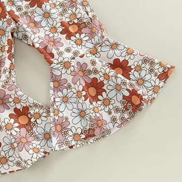 Infant Toddler Floral Jumpsuit for Summer Fun