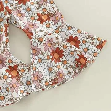 Infant Toddler Floral Jumpsuit for Summer Fun