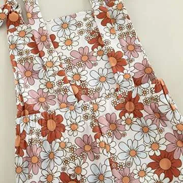 Infant Toddler Floral Jumpsuit for Summer Fun