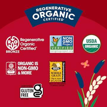 Lundberg Thin Brown Rice Cakes, Red Rice & Quinoa, 6-Pack –Regenerative Organic Certified Thin Rice Cakes, Healthy Snacks, Vegan,6 Oz Ea